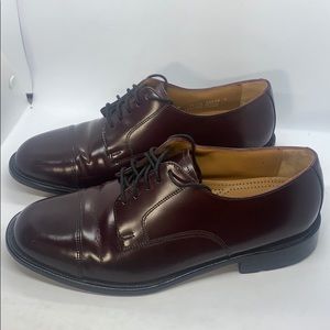 Bostonian Maroon Leather Dress Shoes Mens Size 8.5